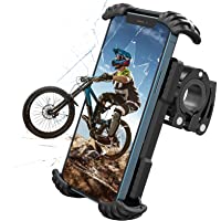 Nulaxy Bicicleta Movil Soporte- Movil Soporte Motocicleta - 360° Rotación Telefono Moto Soporte para iPhone 12 11 Pro…